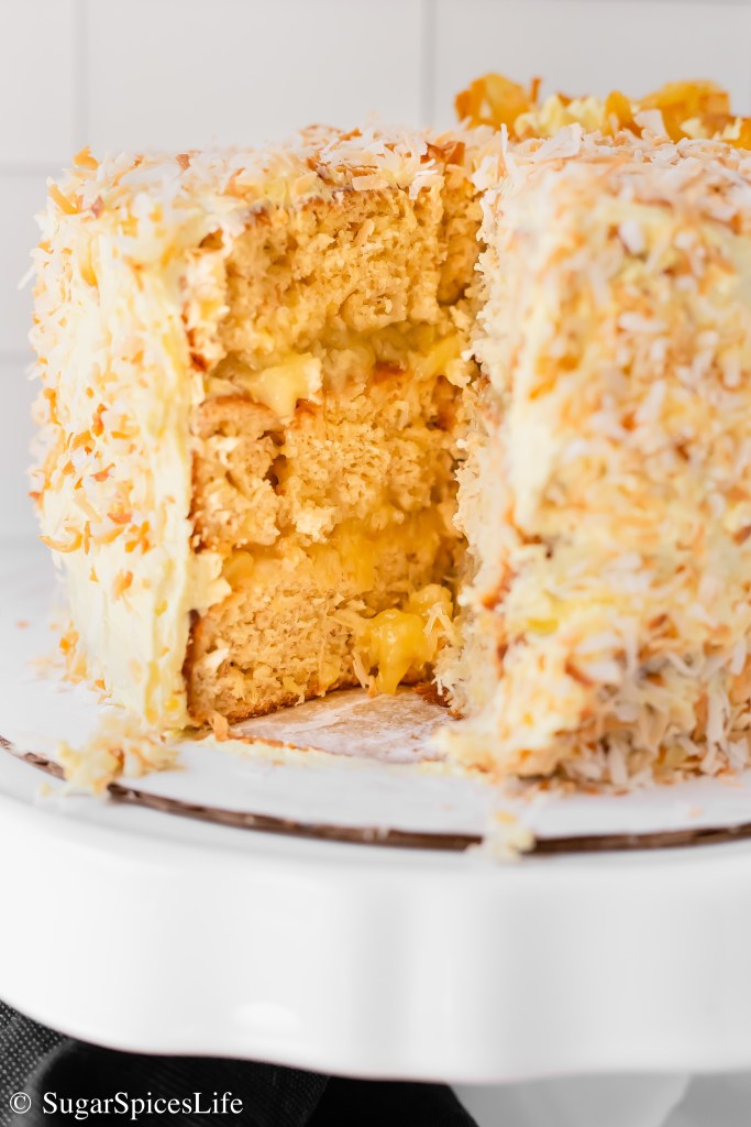 Pineapple Coconut Cake Recipe Sugar Spices Life
